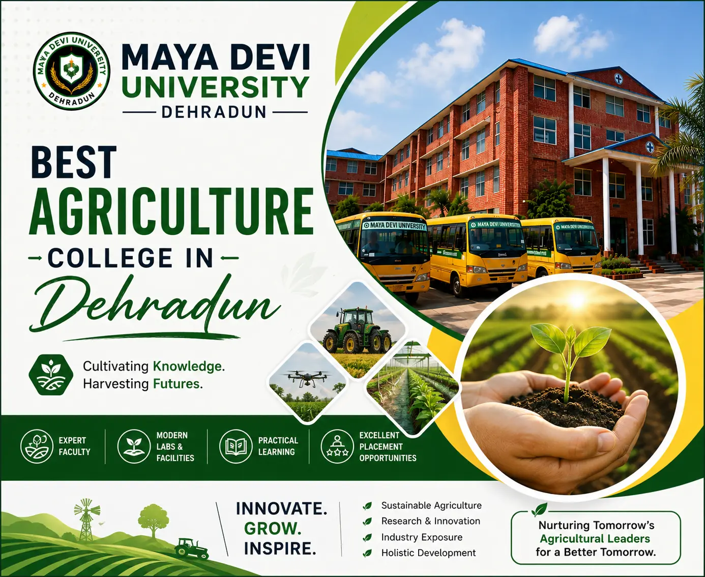 Cultivating Change: The School of Agriculture & Technology at Maya Devi University