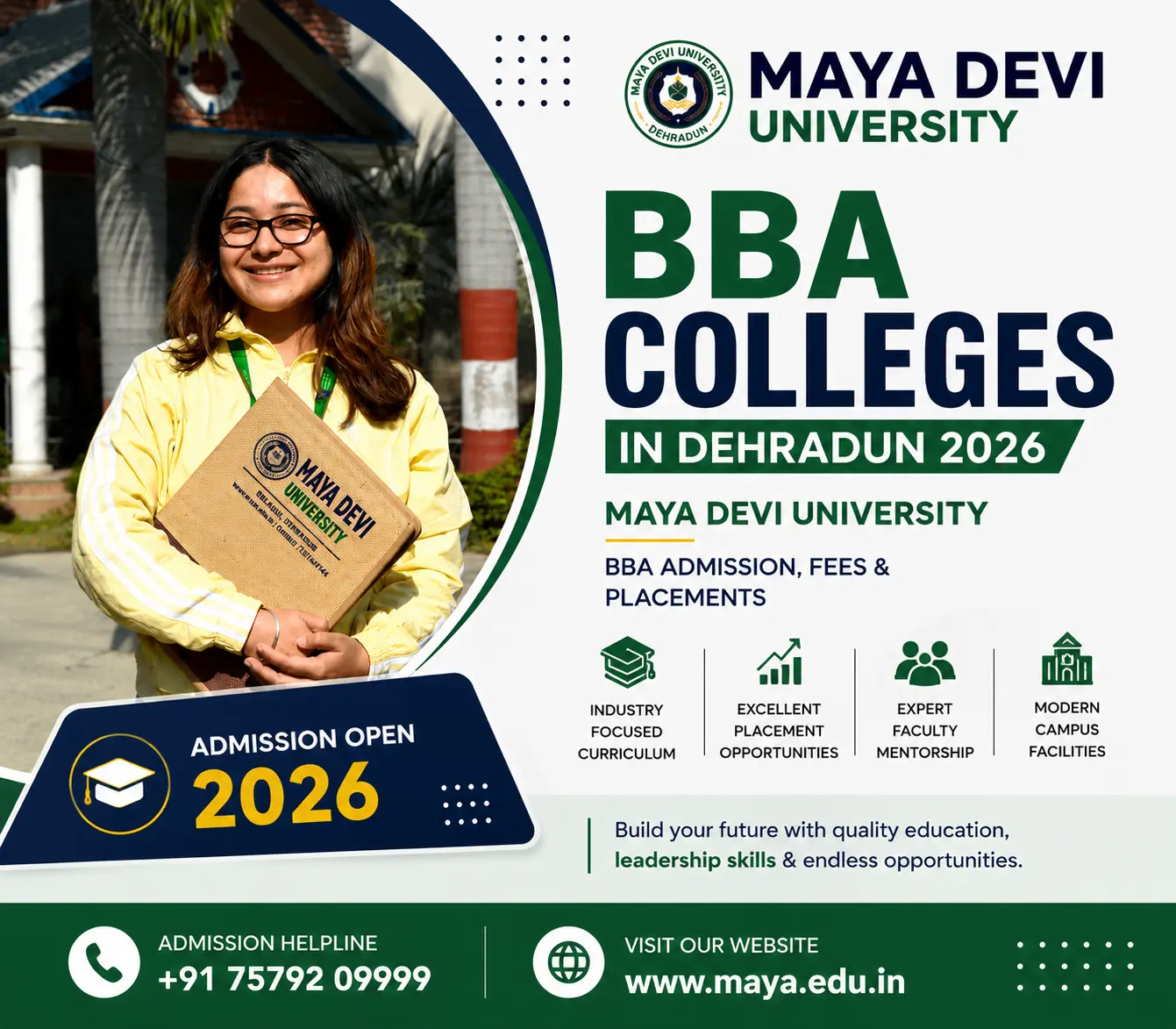BBA Colleges in Dehradun: Course Details, Admission Process, Fees, Placements & Career Scope (2026)