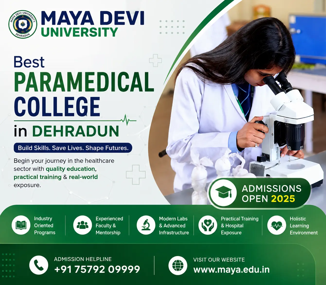 The Skilled Hands Behind Every Diagnosis: The School of Paramedical Sciences at Maya Devi University